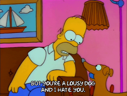 Angry Season 3 GIF by The Simpsons