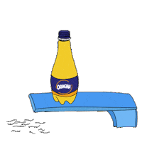 jumping spring break Sticker by Krombacher