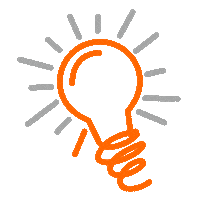 TheissenMedienGruppe orange light waiting loading Sticker