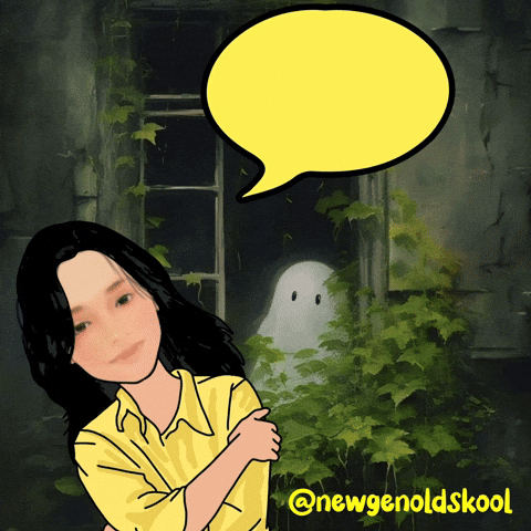 Ghost Ignore GIF by Digital Pratik