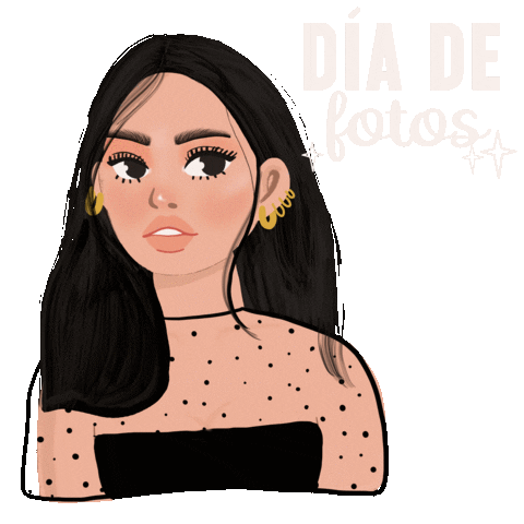 Girl Fashion Sticker