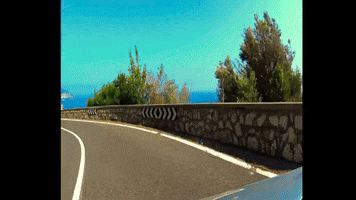 Driving Amalfi Coast GIF
