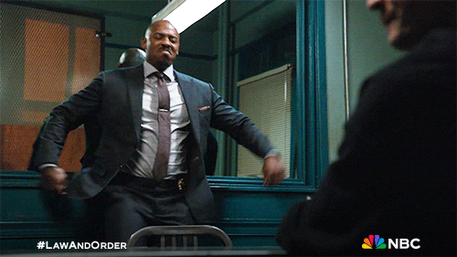Angry Nbc GIF by Law & Order