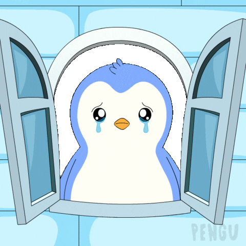 Sad Open Window GIF by Pudgy Penguins
