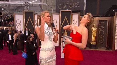 jennifer lawrence oscars GIF by Digg