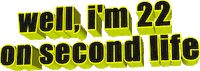 second life lol STICKER by AnimatedText