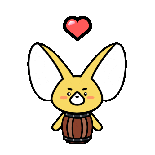 Cartoon Love Sticker by PlayDappTown