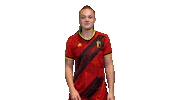 Womens Football Goal Sticker by Royal Belgian FA