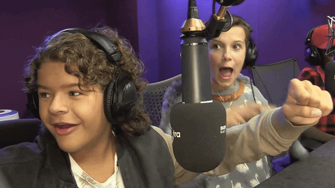stranger things excitement GIF by BBC