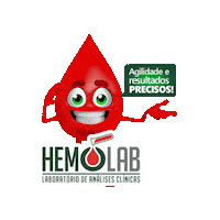 hemolabma saúde laboratorio exames hemolab Sticker