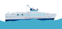 WightlinkFerry ship ferry isle of wight isleofwight Sticker