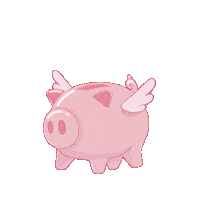 Saving Pay Day Sticker by PositivelyPigasus