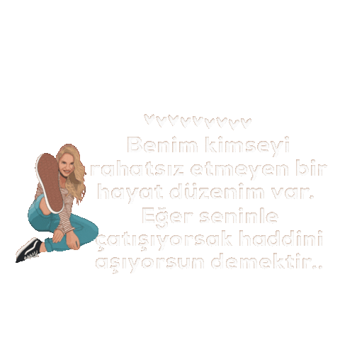 Mnksanlamlı Sticker