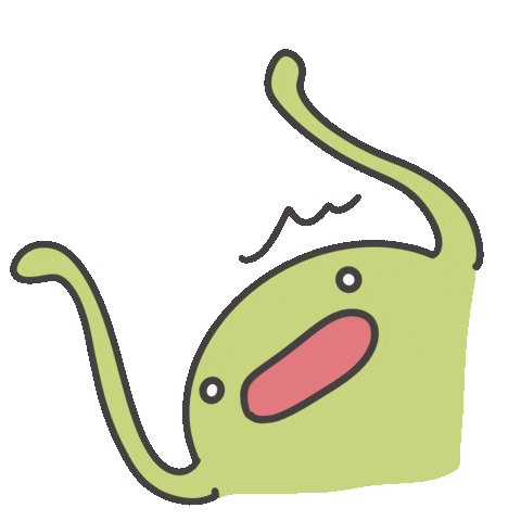 驚嚇 傻眼 Sticker