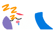 Tired Sleep Sticker by PAPATON