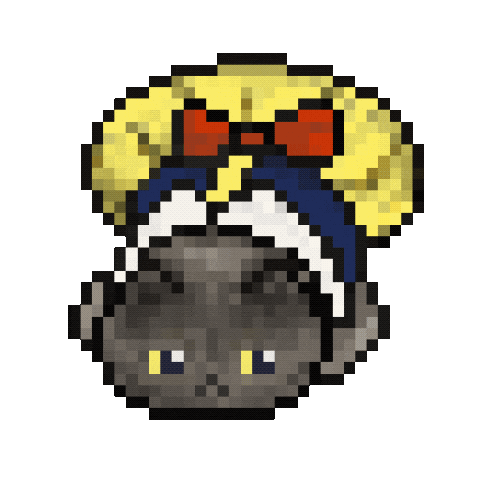 Snow White Cat Sticker