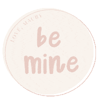 Valentines Day Be Mine Sticker by Mauby Official