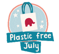 Zero Waste Plastic Free July Sticker by Babipur