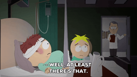 eric cartman hospital GIF by South Park 