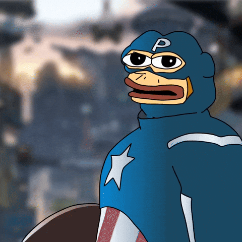 Cant Stop Me Captain America GIF by Ponke