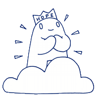 Happy Cloud Sticker
