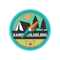 Fire Camping Sticker by kampyerleri