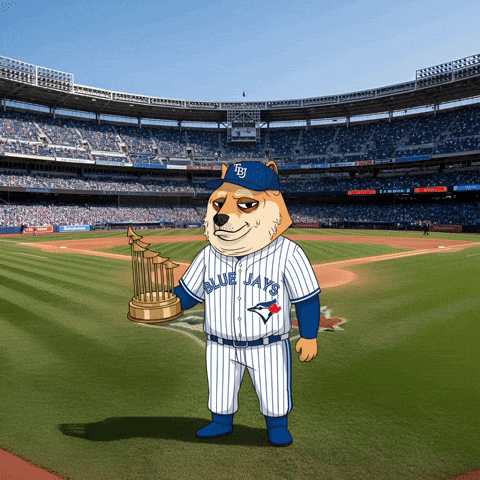 Blue Jays Wow GIF by Doge Pound