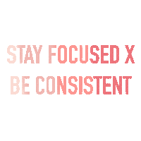 Keto Be Consistent Sticker by K Nutri