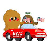 Celebrate Independence Day Sticker by K Fry My