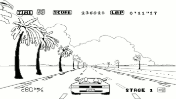 outrun 8-bit GIF