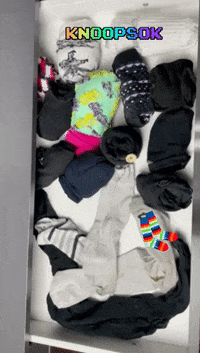 Knoopsok stance bamboo sok happy socks GIF