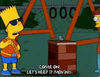 Talking Season 3 GIF by The Simpsons