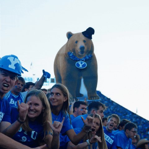 Byu Football GIF by BYU Cougars