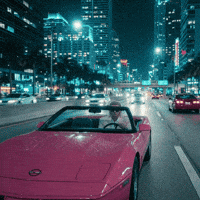 Grand Theft Auto Pink GIF by Jukebox Saints