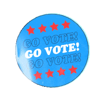 Voting Elections 2020 Sticker by #GoVote