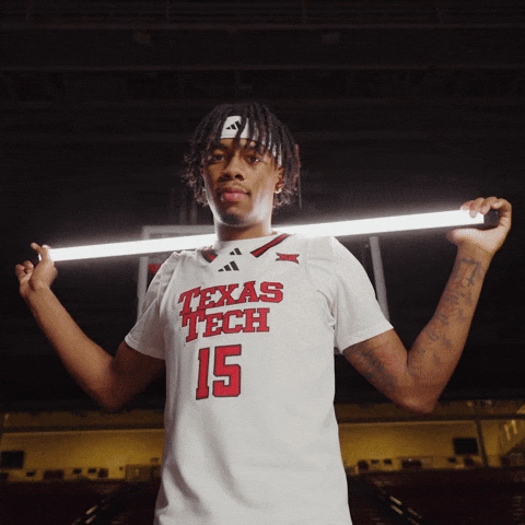 Jt Toppin GIF by Texas Tech Basketball