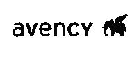 avency design germany technology branding Sticker