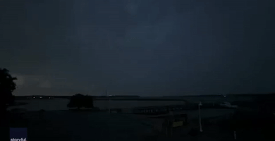 Slo-Mo Footage Captures Lightning Spidering Across Mississippi Sky