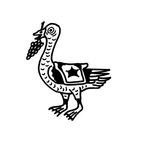 SaddleGoose giphygifmaker naturalwine saddlegoose jellygoose Sticker
