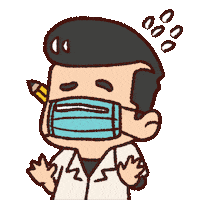 Scared Hong Kong Sticker