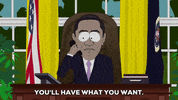 barack obama GIF by South Park 