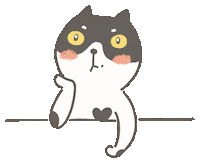 Cat Thinking Sticker