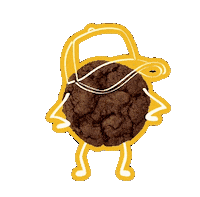 Cookielab chocolate brasil cookie cookies Sticker