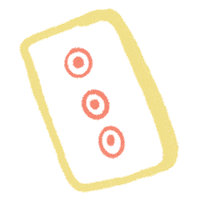 Mahjong Taryn Sticker by TarynNewton