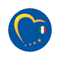 Heart Flag Sticker by EPP Group in the European Parliament