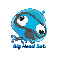 Under The Sea Water Sticker by BigHeadBob.com