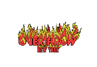 New York Fighting Sticker by OVERTHROW NEW YORK