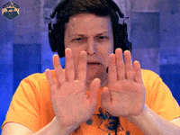 hyperrpg twitch scared dnd clown GIF