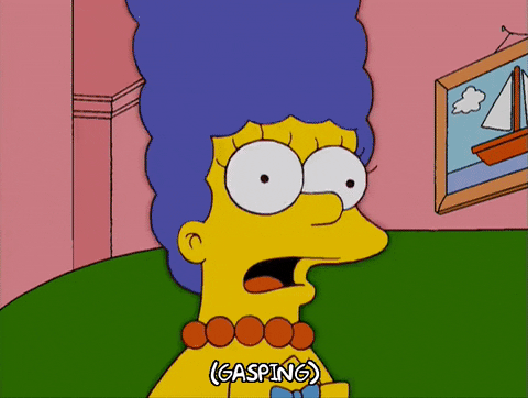 shocked marge simpson GIF