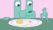 Sunny Side Up Breakfast GIF by Shane Beam